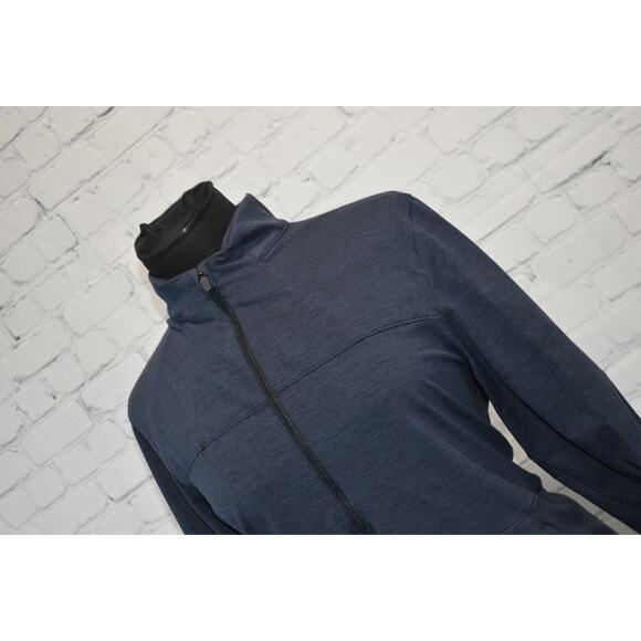 PUMA Golf Shirt Pullover 1/2 Zip Womens Size Large Performance Blue Polyester - Picture 1 of 7